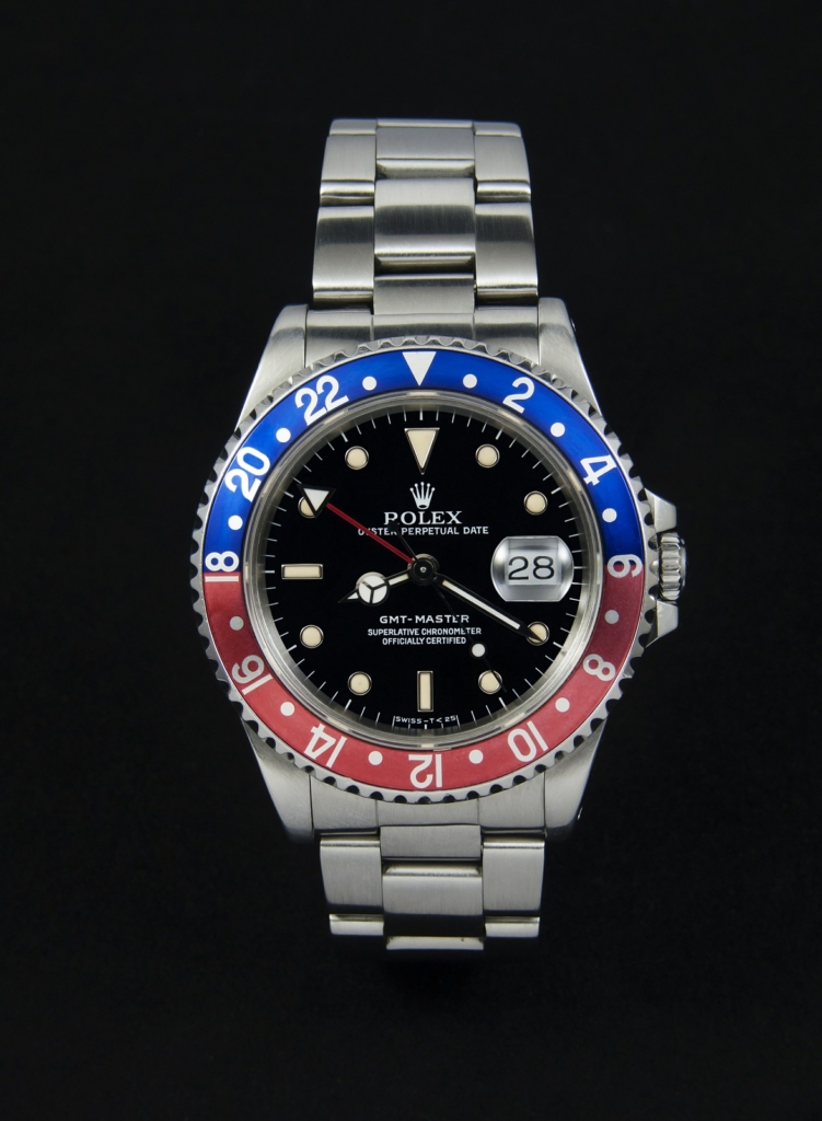 A classic ‘Pepsi’ GMT Master II