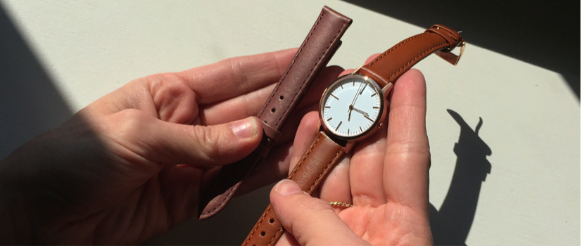 Extra care was taken on the sizing and colour of the strap