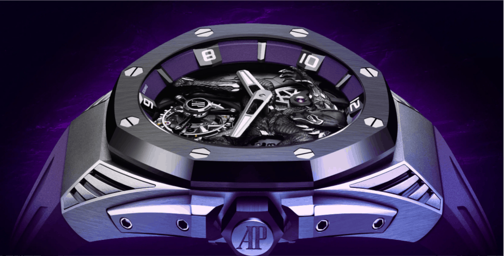 Time To Marvel At The AP Royal Oak Black Panther Flying Tourbillon