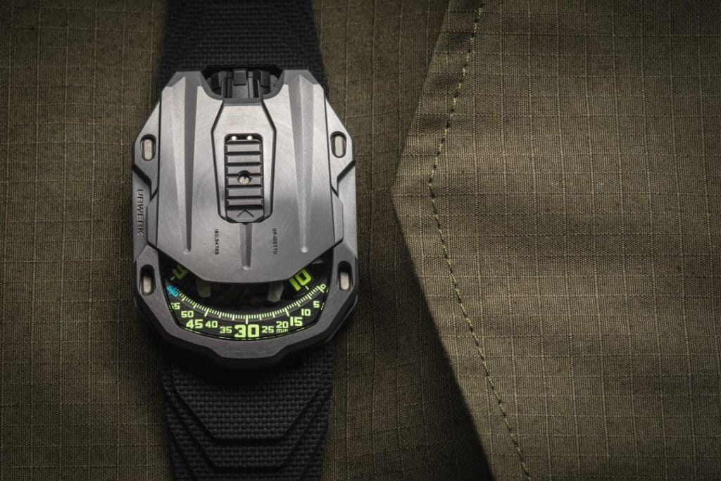 URWERK End In Style With The UR-105 Tantalum Hull