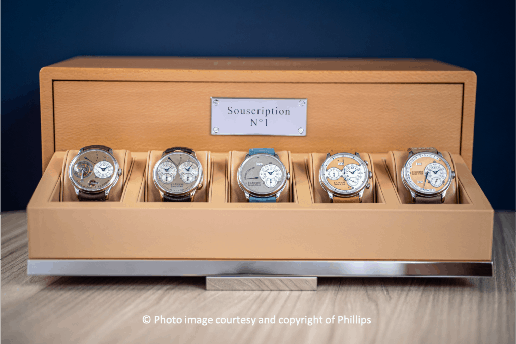 ‘Only Known Full Set’ Of F.P. Journe “Souscription” Watches To Be Auctioned