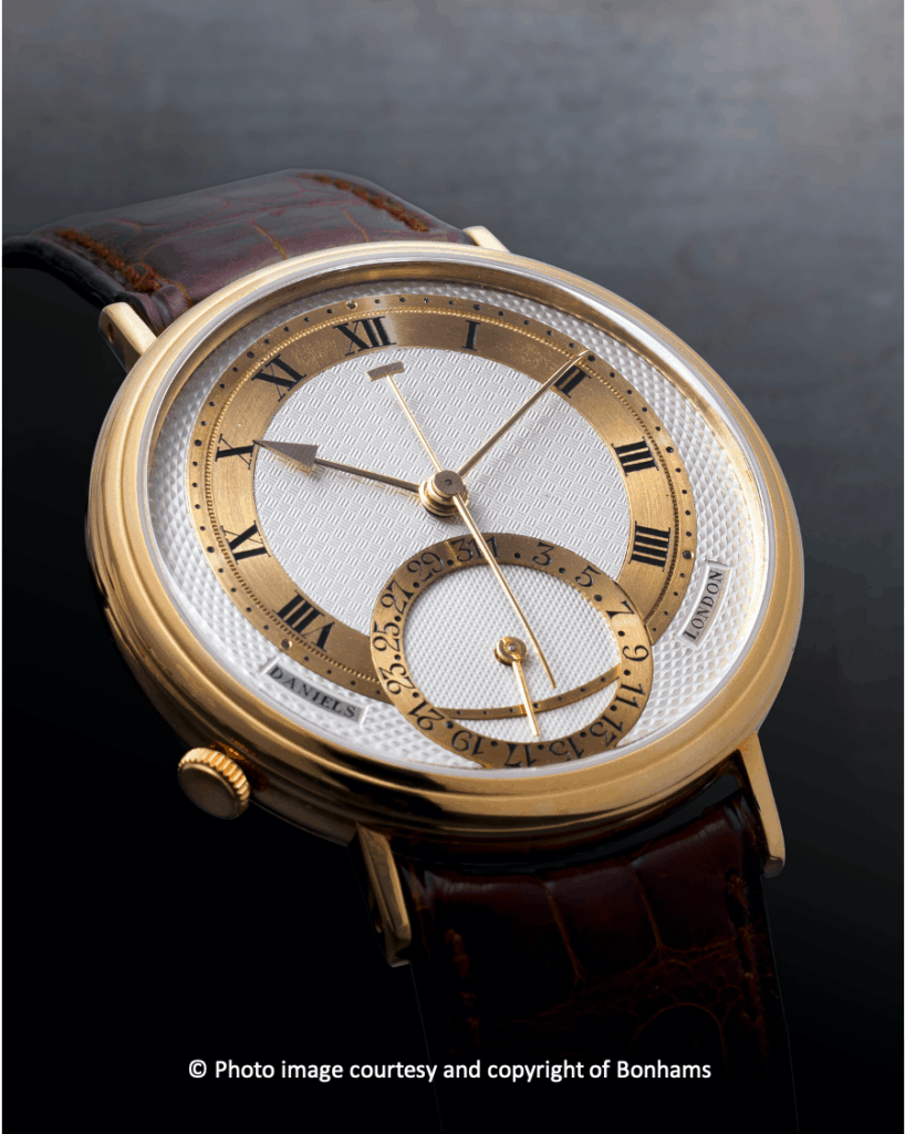 Record Auction Price For A George Daniels Millennium Wristwatch