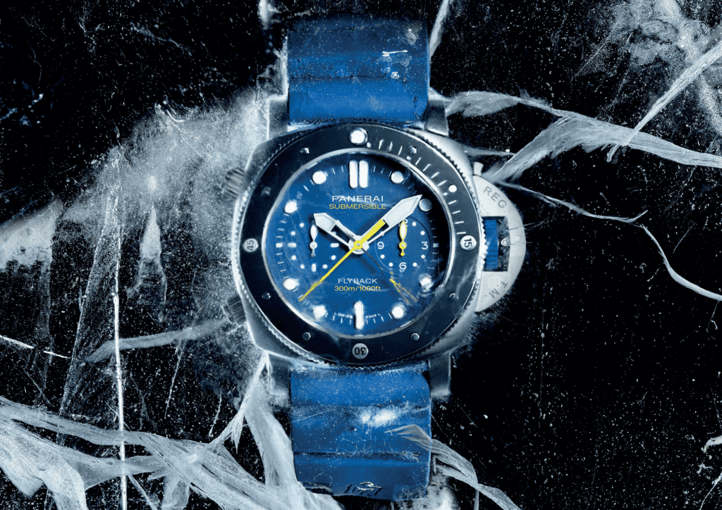 A Familiar Look With A New Complication For Panerai Submersible Chrono