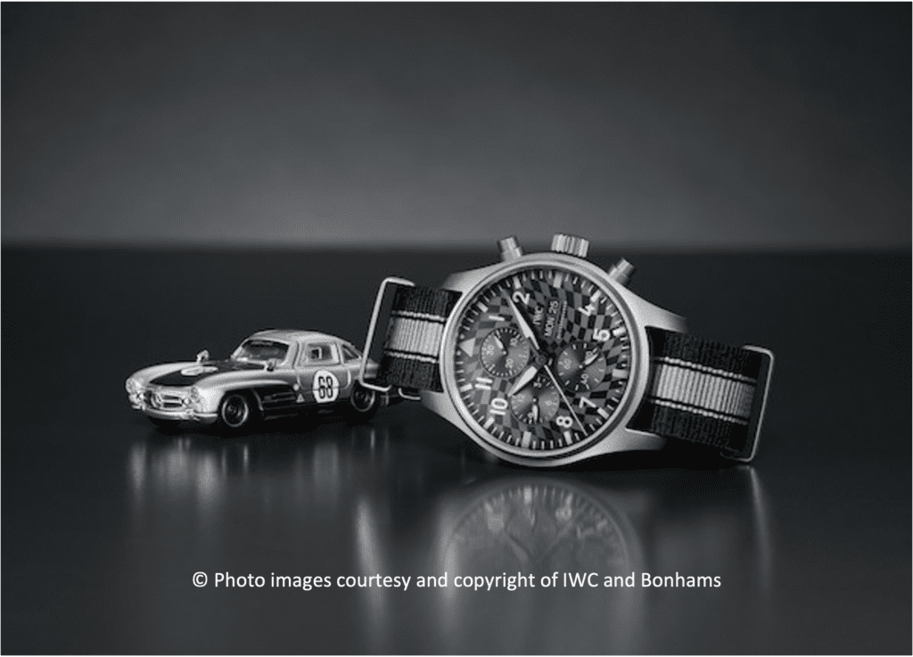 Hot Wheels™, IWC Pilots Watch, And A Special ‘Gullwing’ Model Car