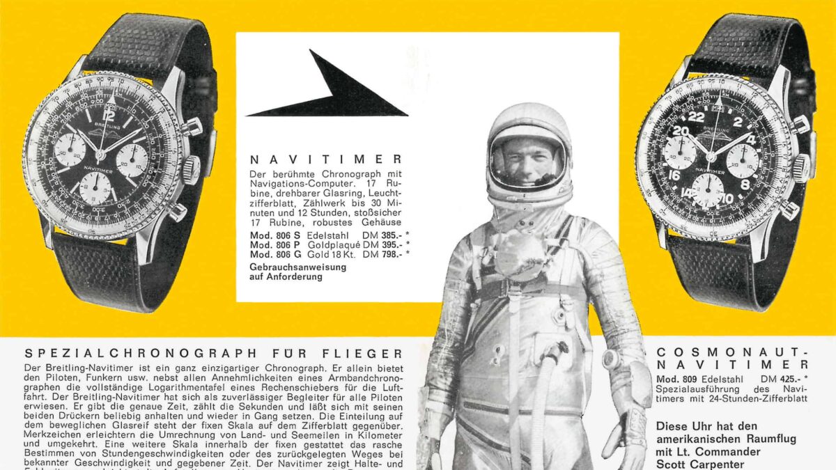 Breitling Navitimer Cosmonaute Marks 60th Anniversary Of First MrWatchMaster
