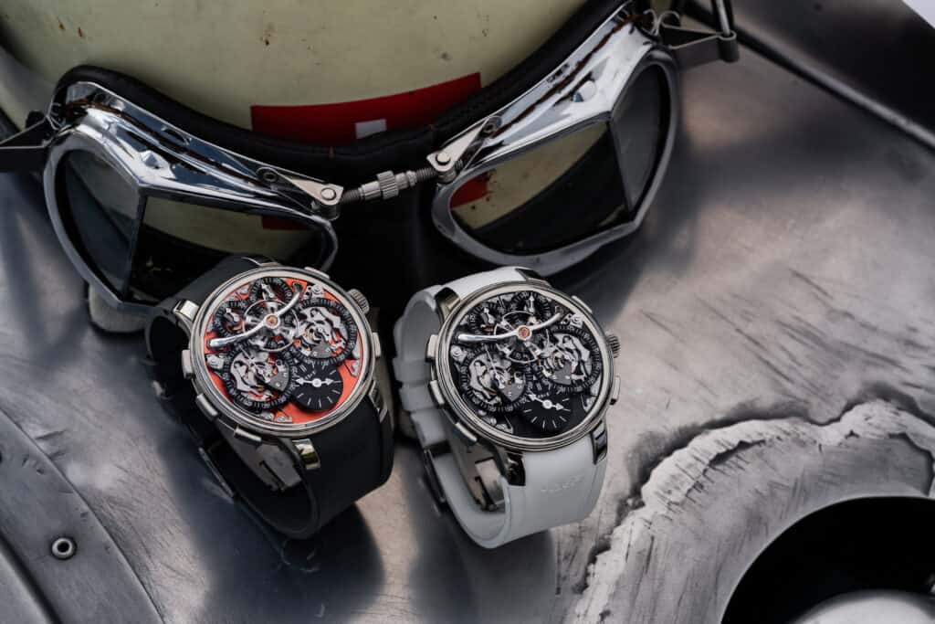 MB&F Legacy Machine Sequential Evo Has One Movement But Two Chronographs