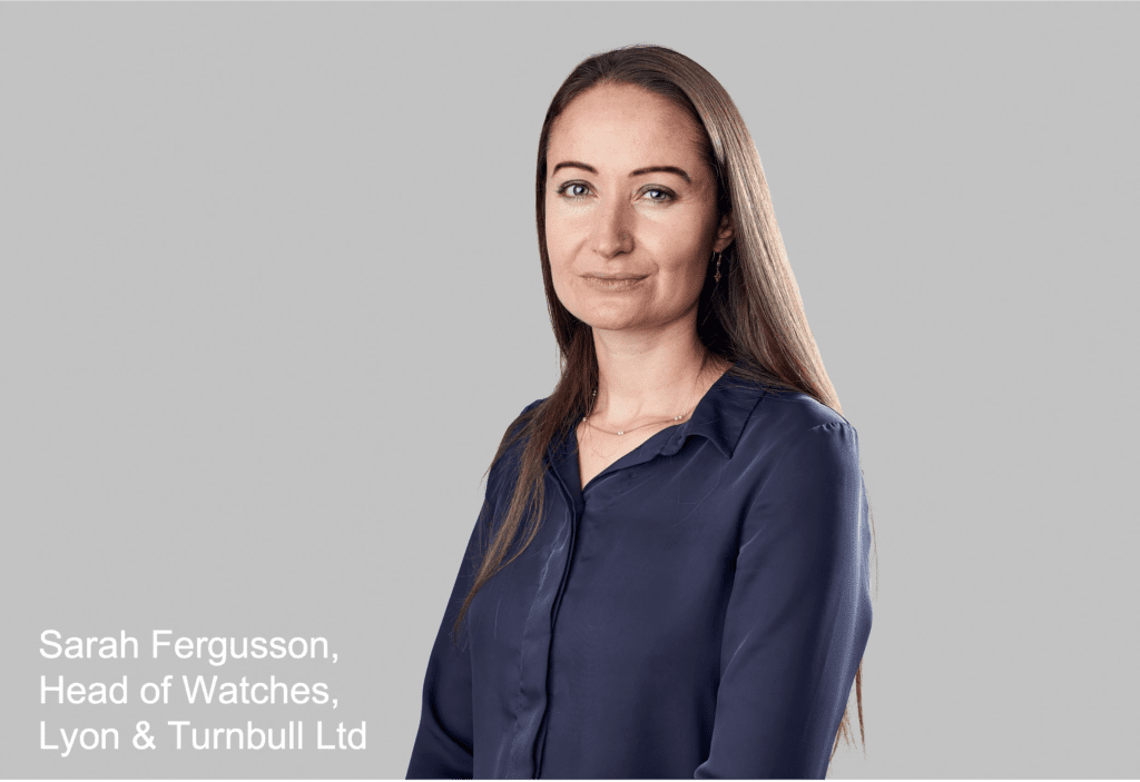 Auction Talk: Meeting the Watch Specialists, Sarah Fergusson, Head of Watches, Lyon & Turnbull   