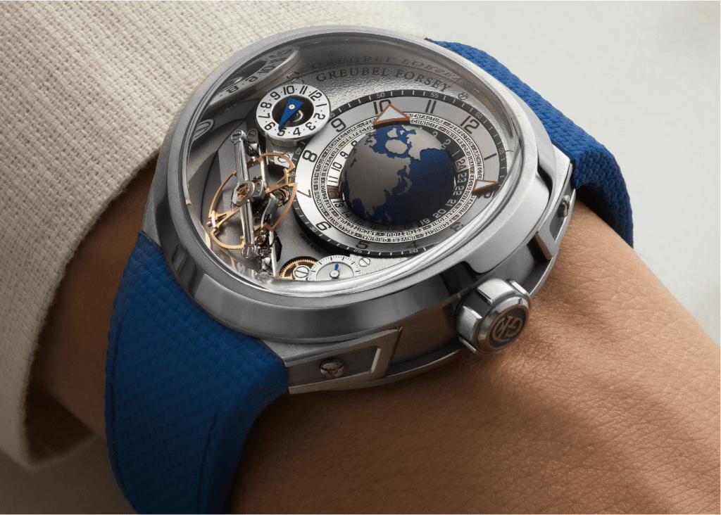 Greubel Forsey Reimagine The GMT With Balancier Convexe