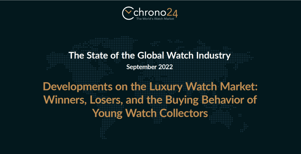 Chrono24 Report Shows Price Correction For ‘Big- 3’ Brands Amongst Rising Sales
