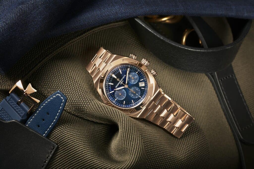 Vacheron Constantin Overseas Chronograph Pretty In Pink Gold