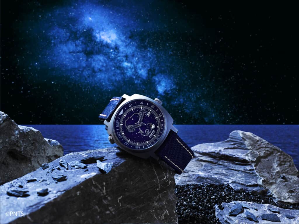 Latest Bamford ‘Midnight’ Snoopy Titanium GMT Inspired By Outer Space