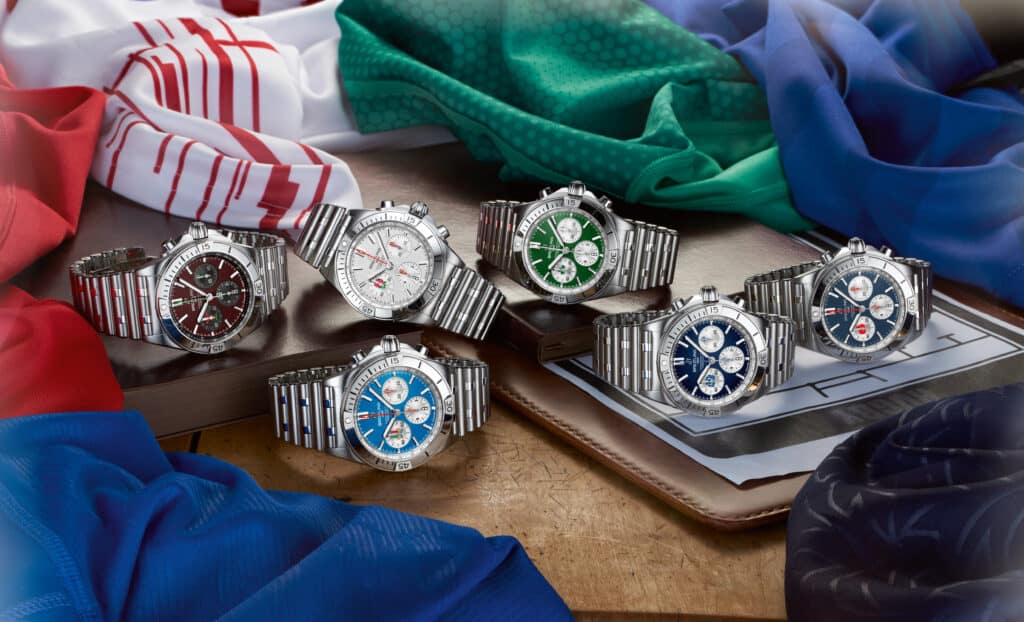 Breitling Mark Six Nations Rugby Partnership With Limited Edition Chronomat
