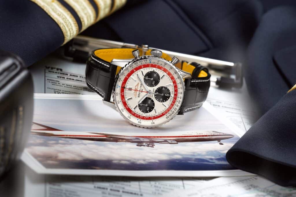 Breiting Navitimer Pays Tribute To The Original 747 Jumbo Jet