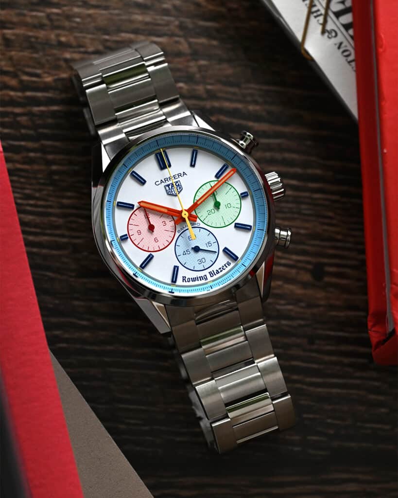 Limited Edition Bamford TAG Heuer Carrera Created For Rowing Blazers