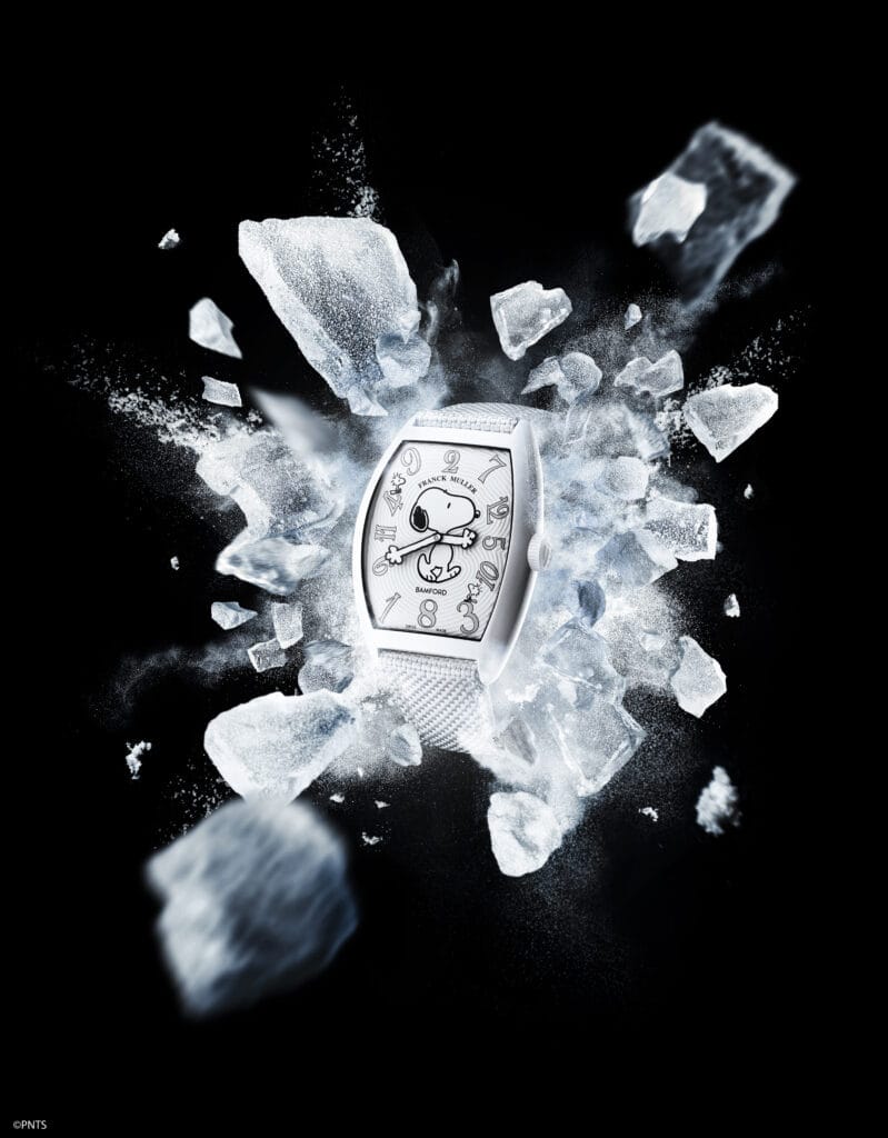 Franck Muller And Bamford Watch Department Team Up Again For ‘Arctic Snoopy’ Edition