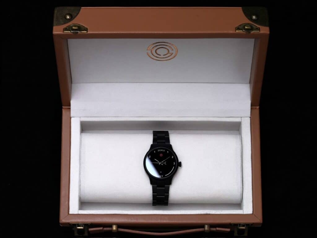 96Zero Sabotage Watch Inspired By WW2 Suitcase Radio