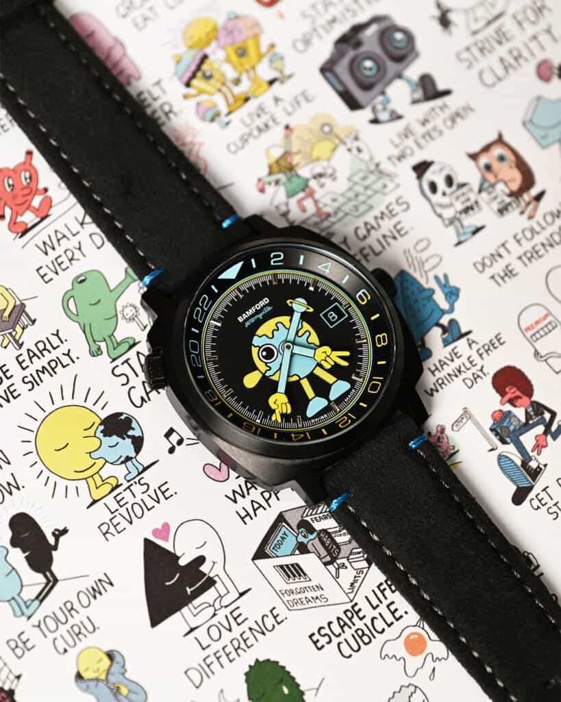 Latest Collaboration For Bamford London Limited-Edition GMT With Jeremyville
