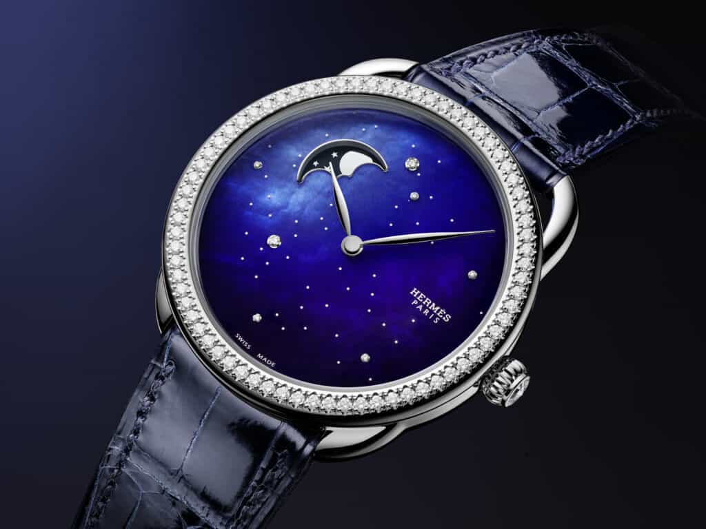 Hermès Latest Arceau Petite Lune Sparkles