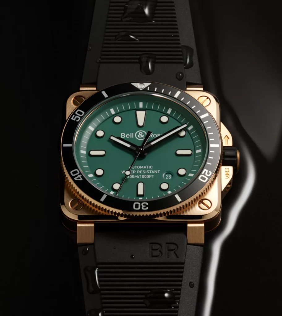 Bell & Ross BR 03-92 Diver Black & Green Bronze – A Perfect Combination