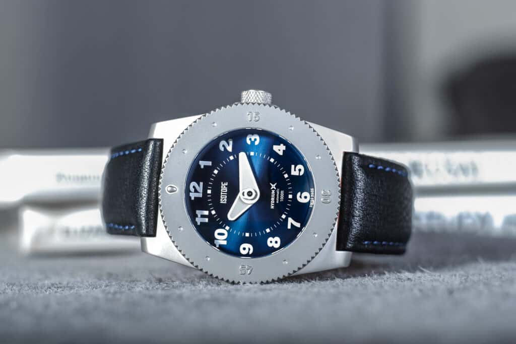Isotope Create HydriumX Be Steel My (blue) Heart For British Watchmakers Day