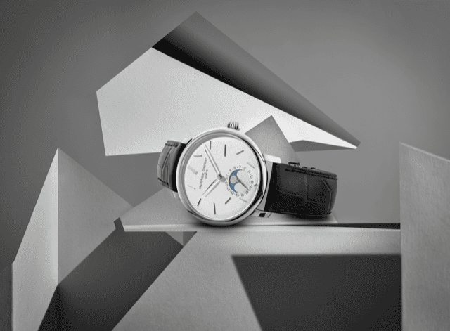 Frederique Constant And Seconde/Seconde Create Slimline Moonphase Date Watch