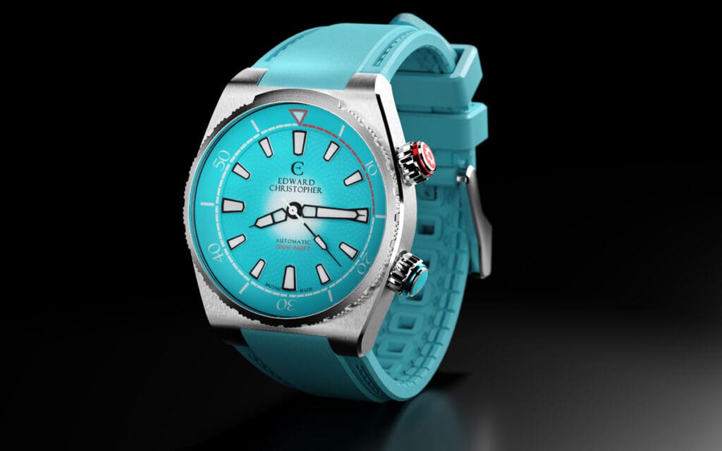Edward Christopher Manta Dive Watch Comes In Radiant Colours