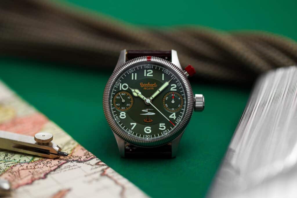 Hanhart Chronograph: AUSTRIAN AIR FORCE AW169M Limited Edition