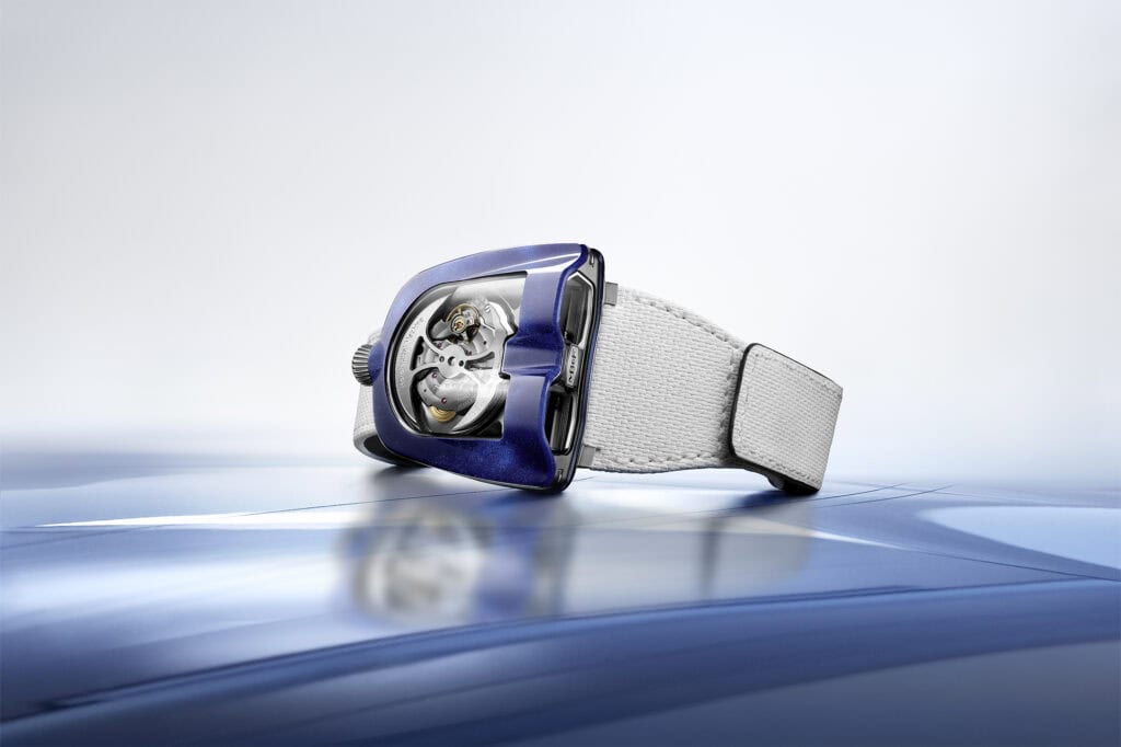 MB&F HM8 Mark 2 Blue Glossy Sapphire-Blue Panels Recall Car Paint