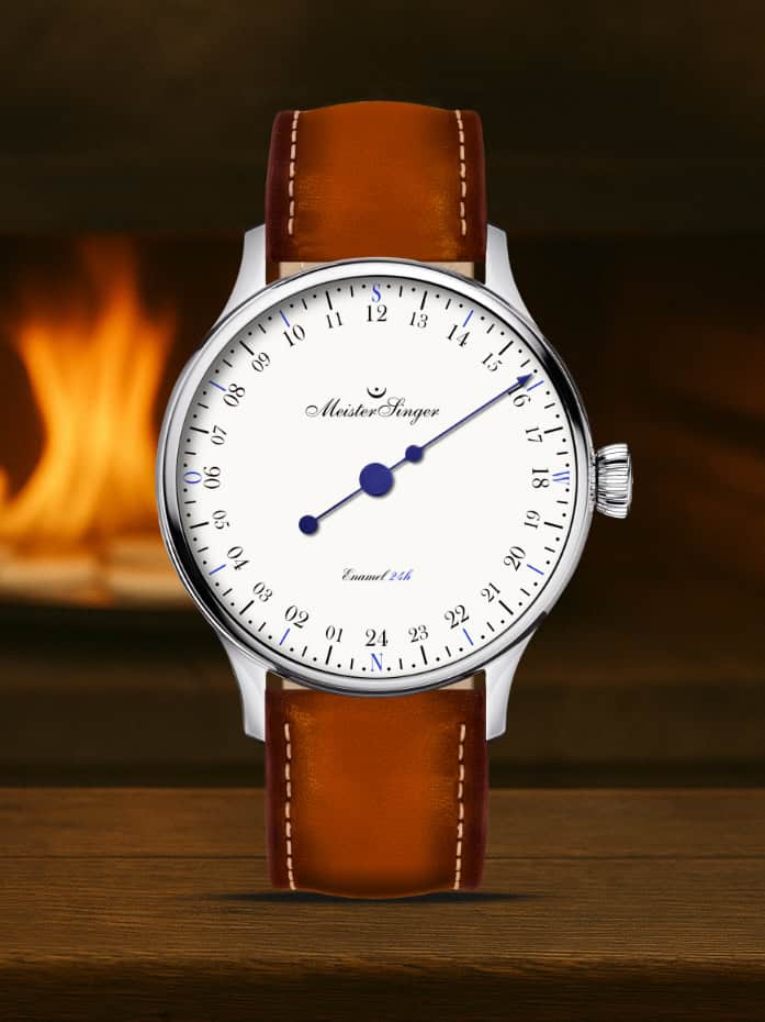 MeisterSinger Create Unique 24H Masterpiece With Enamel Dial